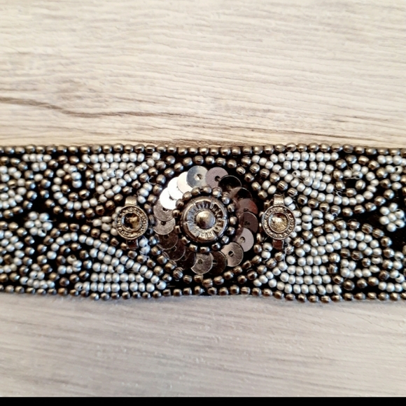 Free People Western Silver Bead Belt - Picture 8 of 16